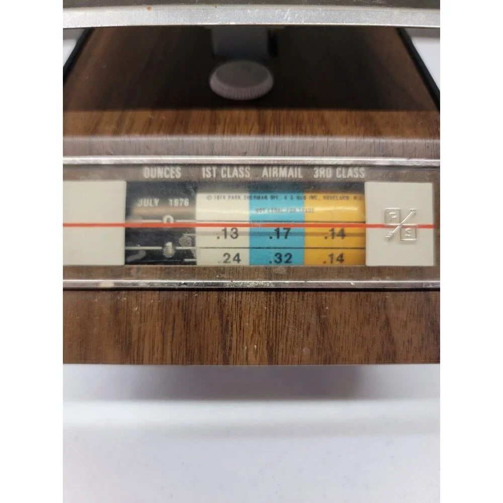VINTAGE Park Sherman Mail Postal Scale The Postage Computer Circa 1968